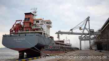 Erstes Schiff mit Getreide verlässt ukrainischen Hafen