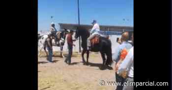 Monta AMLO caballo en Ciudad Camargo, Chihuahua | Noticias de México | EL IMPARCIAL - El Imparcial