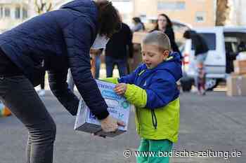Transport startet in Lahr mit Hilfsgütern und bringt Menschen mit zurück - Lahr - Badische Zeitung - badische-zeitung.de