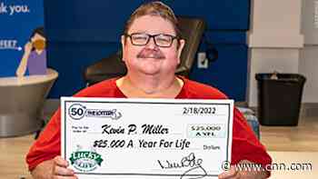 Man wins his second huge lottery prize from the same store