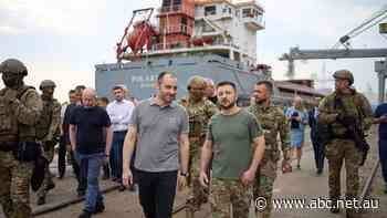 First ship carrying Ukrainian grain leaves Odesa after UN, Turkish deal