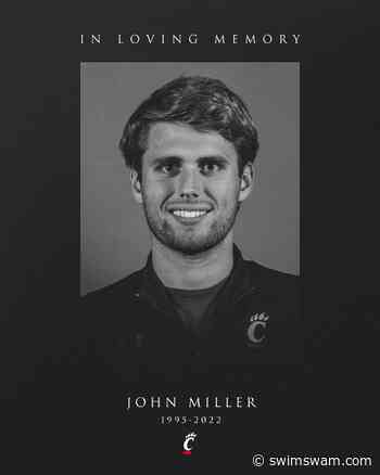 Former Cincinnati Swimmer John Miller Dies After Being Hit By a Car - SwimSwam