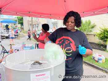 Residents enjoy fellowship, food and fun at Midtown Kingston block party - The Daily Freeman
