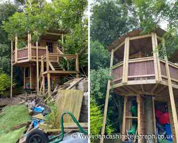 Retrospective planning permission sought for treehouse overlooking cemetery - Lancashire Telegraph