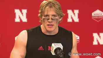 Nebraska edge rusher Garrett Nelson earning respect of teammates - WOWT