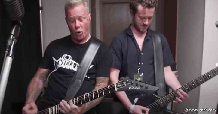 'Stranger Things': See Eddie Munson Actor and Actual Metallica Play 'Master of Puppets' - CNET