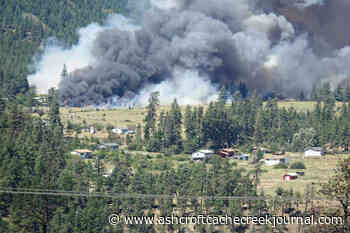 Nohomin Creek wildfire grows to more than 2000 hectares - Ashcroft Cache Creek Journal