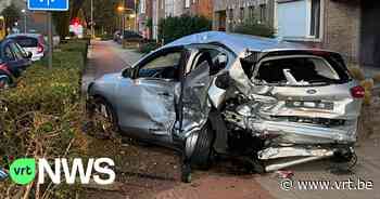 Bestuurder rijdt in op 4 geparkeerde auto's in Wommelgem: veel schade, geen gewonden - VRT NWS