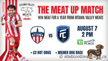 Next Home Match: Aug 7 is the Meat Up Match! - Atlético Ottawa