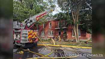 Fire damages multi-unit building on Besserer Street in Ottawa - CTV News Ottawa