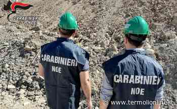Larino, Campobasso: Stoccate illecitamente 150 tonnellate di inerti - Termoli Online