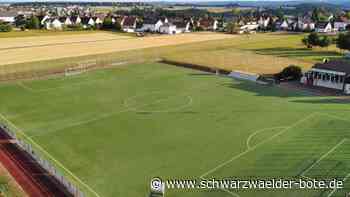 Neuer Kunstrasen steht an - Fußballverein Aichhalden hofft auf Zuschuss der Gemeinde - Schwarzwälder Bote