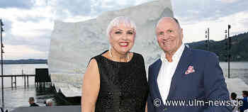 Kultur-Staatsministerin Claudia Roth bei Oper "Madame Butterfly" auf der Seebühne in Bregenz