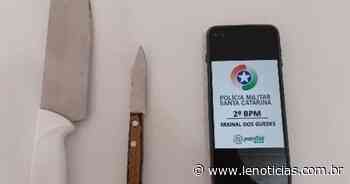 Criança é flagrada com facas em escola de Faxinal dos Guedes - lenoticias.com.br