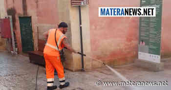 Matera: al via la pulizia straordinaria di tutto il centro cittadino! L'annuncio del sindaco - Matera News