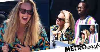 Adele and Rich Paul soak up sun during boat ride in Sardinia on holiday - Metro.co.uk