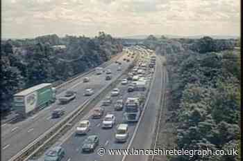 Long delays on M6 northbound in Lancs following car fire