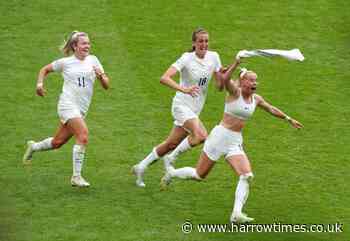 Watch England's Euro 2022 celebrations in Trafalgar Square live