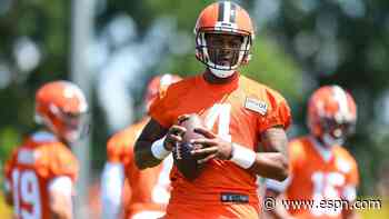 Source: Browns QB Watson suspended 6 games