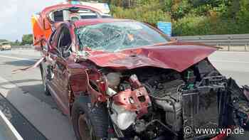 Siegen: Heftiger Unfall auf A 45 – Mann (55) schwer verletzt - WP News