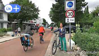 Timmendorfer Strand: Neue Fahrradstraße im LN-Test – per Rad und im Auto - Lübecker Nachrichten