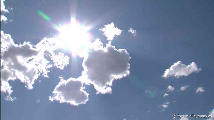 Weather conditions expected to cool off soon in Chilliwack