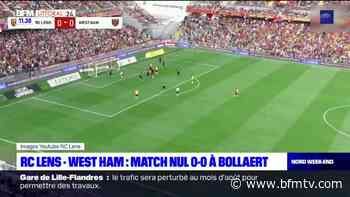 RC Lens-West Ham: 0-0 pour la rencontre amicale - BFMTV