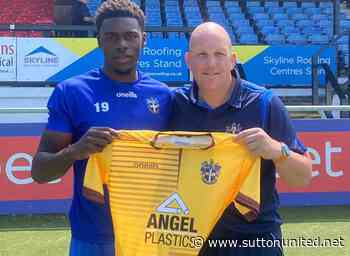 Tobi Ogundega signs - News - Sutton United