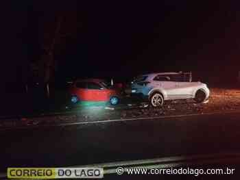 Polícia Rodoviária de Santa Helena registra colisão entre automóveis em Vera Cruz do Oeste - correiodolago.com.br