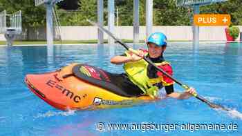 Der Ulmer Paddler Tim Rees ist auf der perfekten Welle unterwegs