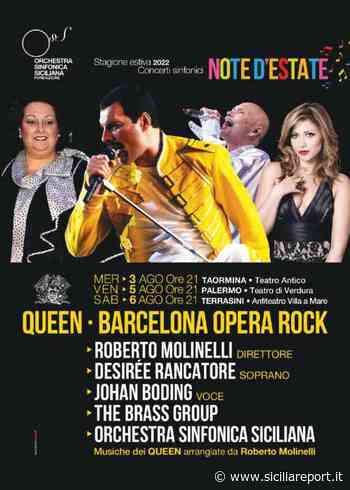 QUEEN – Barcelona Opera rock a Taormina e Palermo 3, 5 e 6 agosto - siciliareport.it