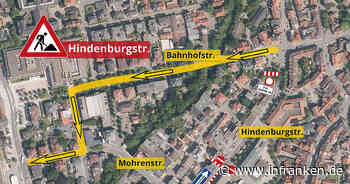Coburg: Bauarbeiten in Hindenburgstraße - welche Verkehrsregelung hier ab Dienstag gilt
