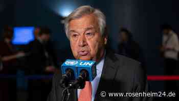 UN-Chef Guterres warnt vor großer nuklearer Gefahr