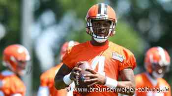 Sexuelle Belästigung: NFL-Star Watson wochenlang gesperrt