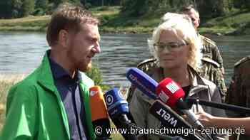 Waldbrand: "Klaffende Wunde" für Sächsische Schweiz (Kretschmer)