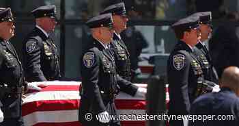 Hundreds mourn slain Rochester police officer