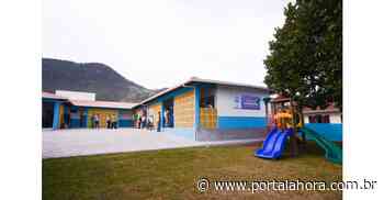 MAIS EDUCAÇÃO: Governo de Garopaba inaugura nova escola municipal no Bairro Canto da Penha - portalahora.com.br