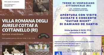 Apertura straordinaria delle aree archeologiche della provincia di Rieti il 30-31 luglio - Rieti Life