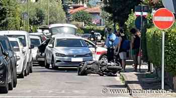 Auto contro scooter in via Trieste a Lido di Camaiore: un ferito in ospedale - Luccaindiretta - LuccaInDiretta