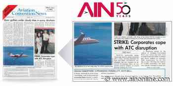 Flashback: STRIKE: Corporates cope with ATC disruption - Aviation International News