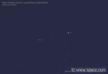 Watch Mars and Uranus meet up in night-sky webcast tonight