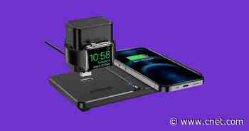Cut the Cords With This $11 ESR 2-in-1 Wireless Charging Dock     - CNET