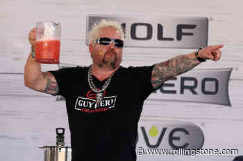 Guy Fieri Can’t Stop Rocking Out at Rage Against the Machine Shows