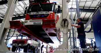 Aachen: Feuerwehr bekommt neue Wagen und sucht Verstärkung für die Werkstatt - Aachener Zeitung