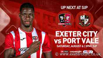 Grab tickets for our first home League One match! - Exeter City FC
