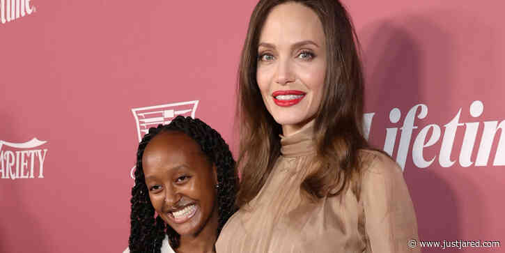 Angelina Jolie Does the Electric Slide to Celebrate Daughter Zahara's College Acceptance - See the TikTok!
