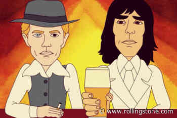John Cale and David Bowie Go Barhopping in Animated ‘Night Crawling’ Video