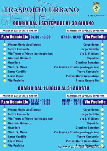 Soverato, nuove corse con trasporto urbano - Soverato Web