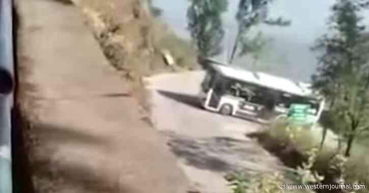 Watch: Electric Bus Fails to Climb Steep Hill, Passengers Forced to Jump Ship as It Begins Reversing