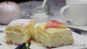 Können Sie diesen köstlichen Cremeschnitten widerstehen?